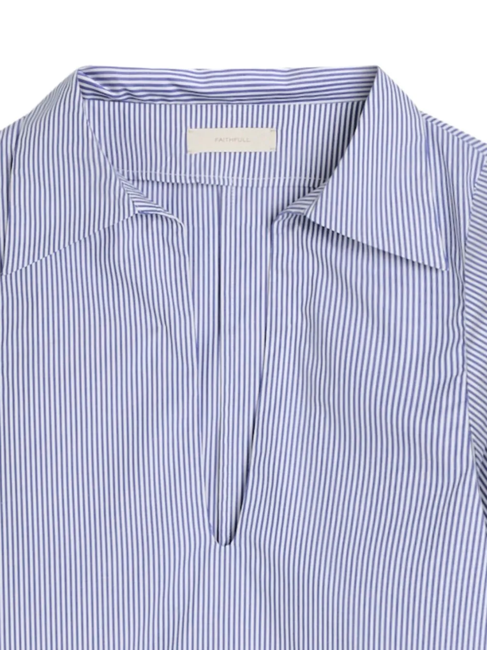 Faithfull the Brand Gaia gestreepte blouse - Wit