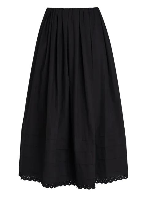 Faithfull the Brand Ruth broderie-anglaise midi skirt
