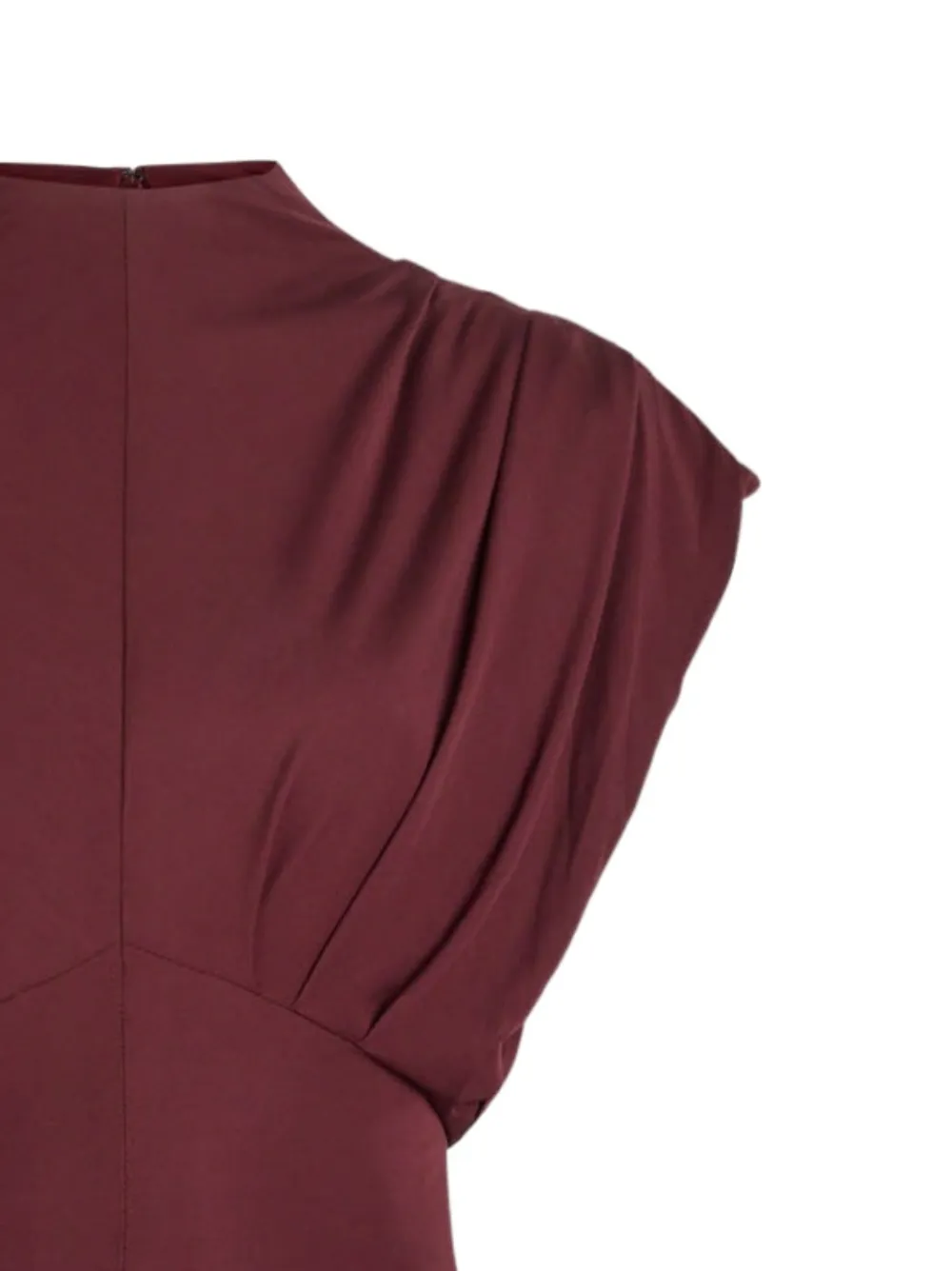 De La Vali Vasudha gedrapeerde maxi-jurk - Rood