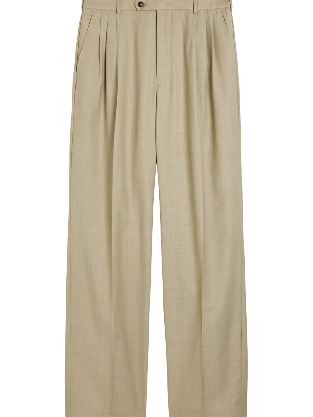 Ronny Kobo Soprano geplooide broek - Beige