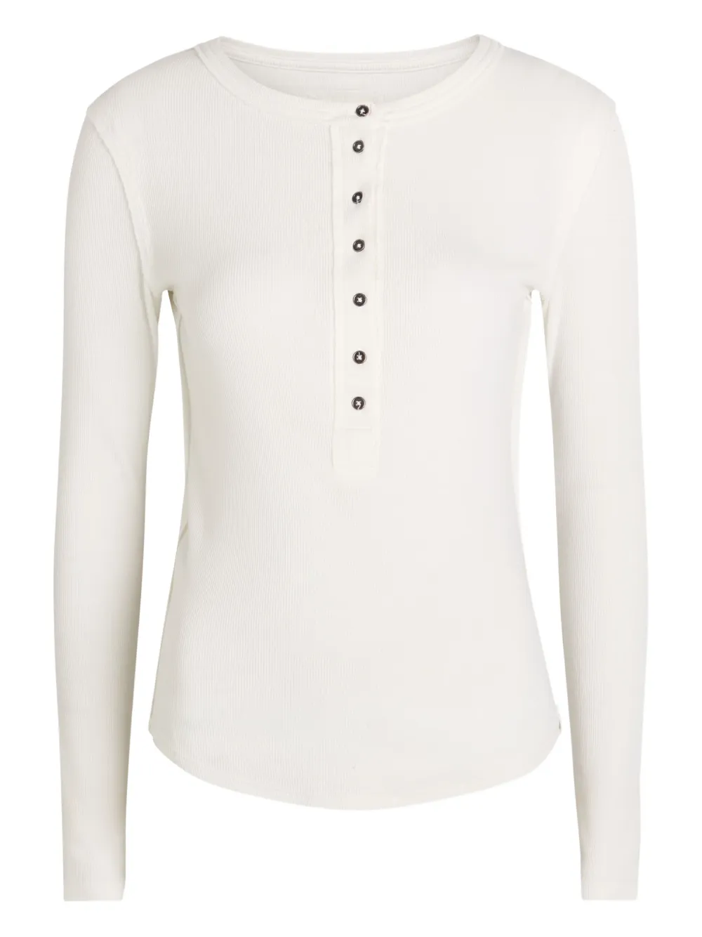 Free People Blusa Jamie Henley a coste - Bianco