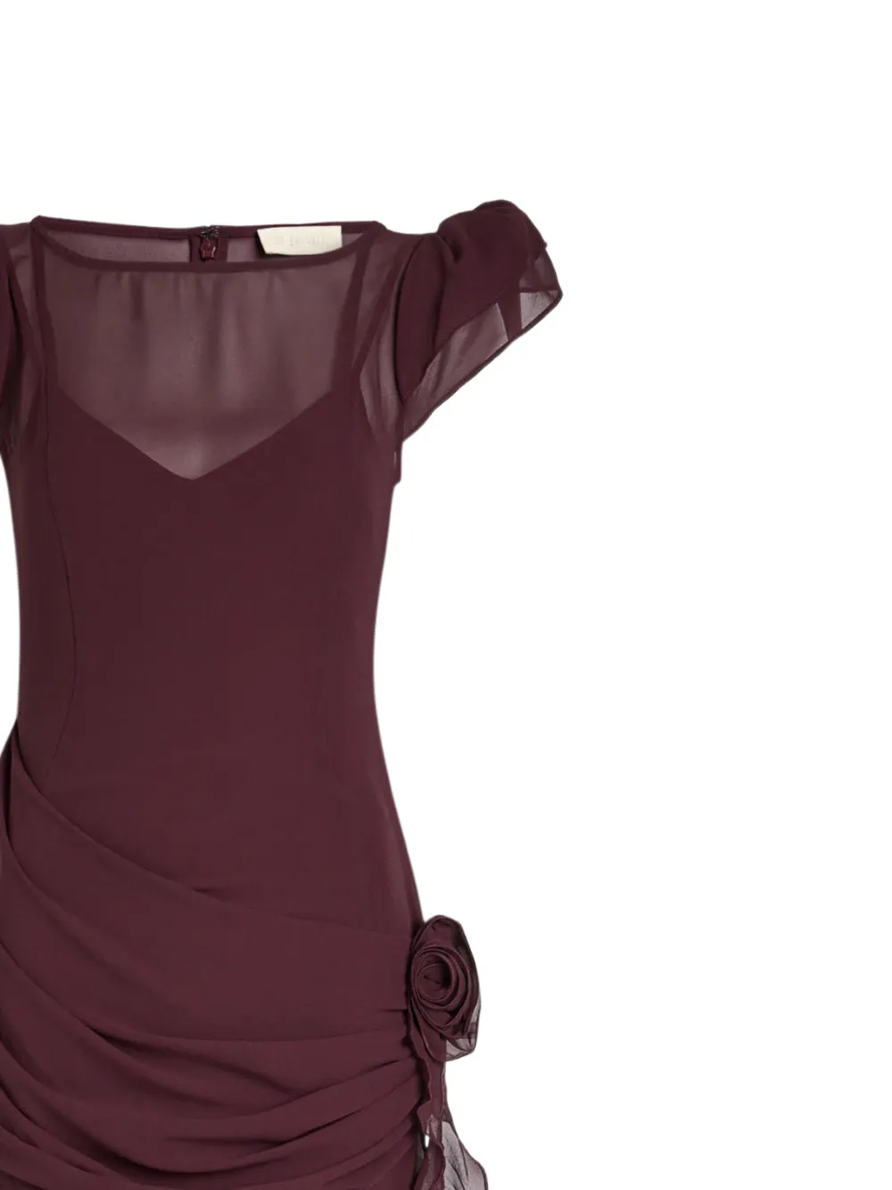 De La Vali Jurk met bloemenprint - Paars