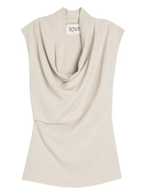 TOVE Nula cowl-neck top