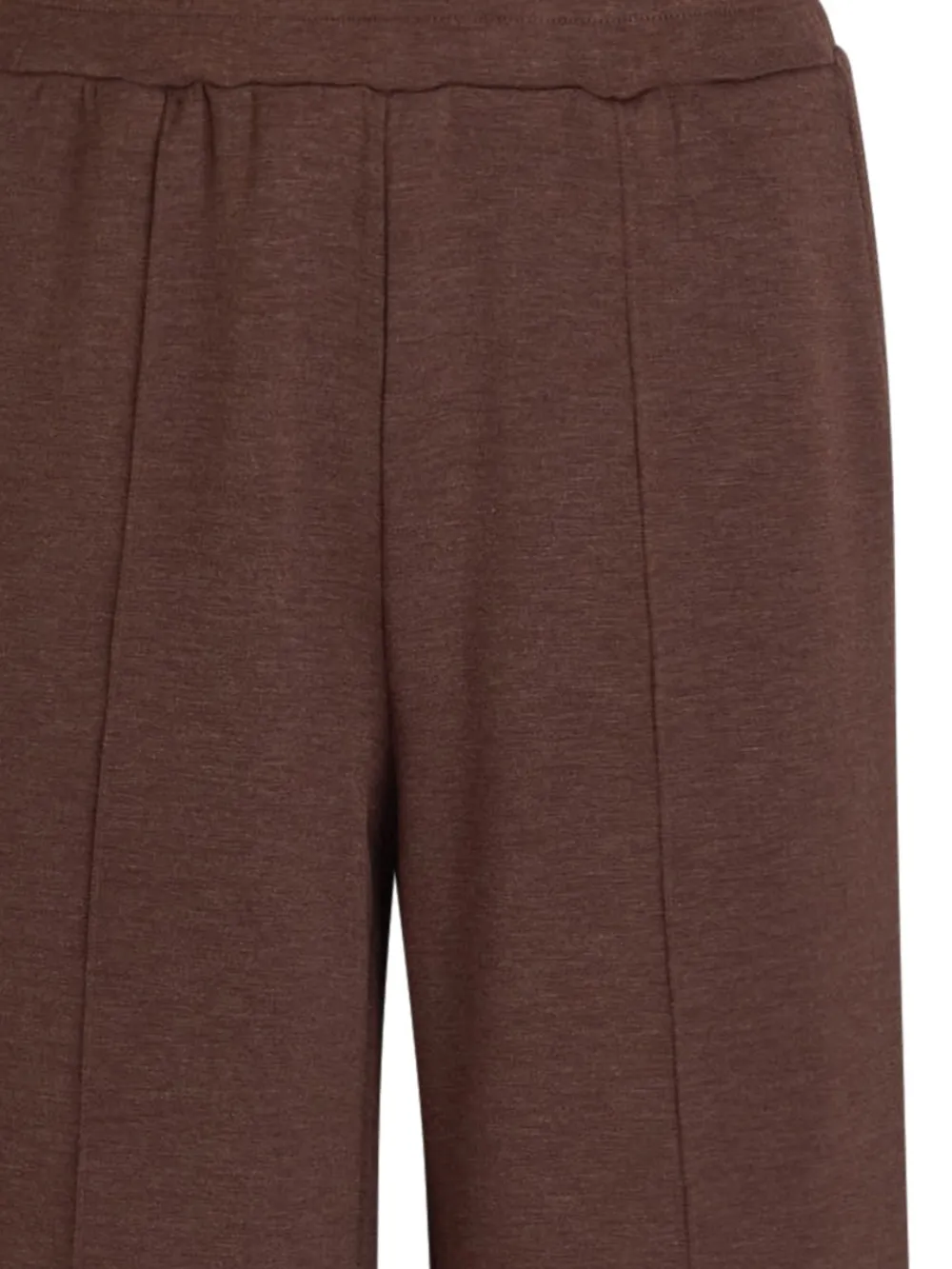 Varley Broek met wijde pijpen en vlakken - Bruin