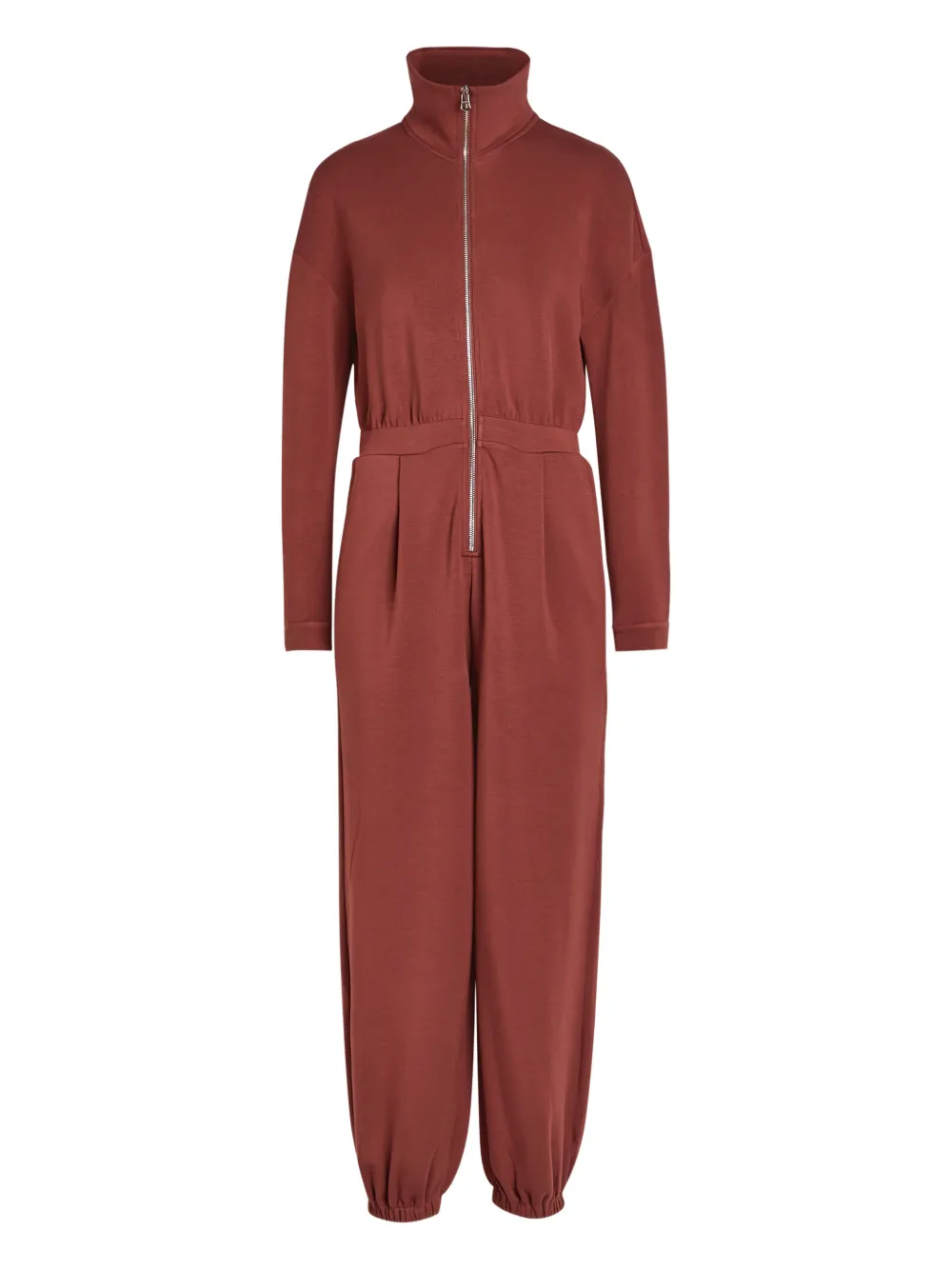 Varley Tuta intera con zip - Marrone