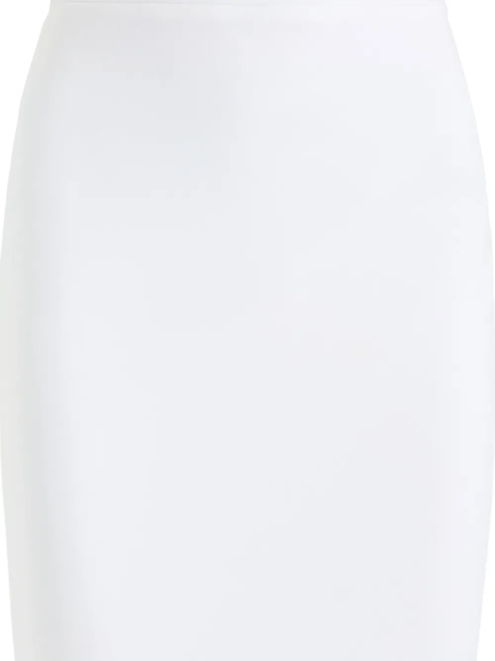 Norma Kamali Midi-rok met elastische taille - Wit