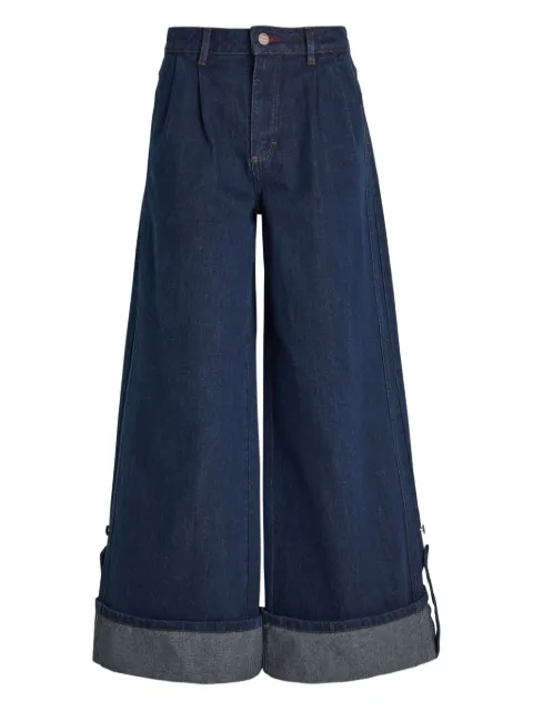 DAMSON MADDER jeans estilo culottes con pinzas