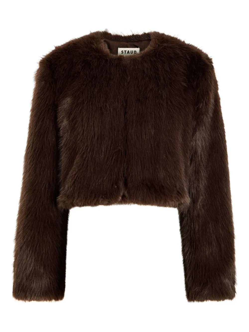 STAUD Casimira faux-fur jacket - Marrone