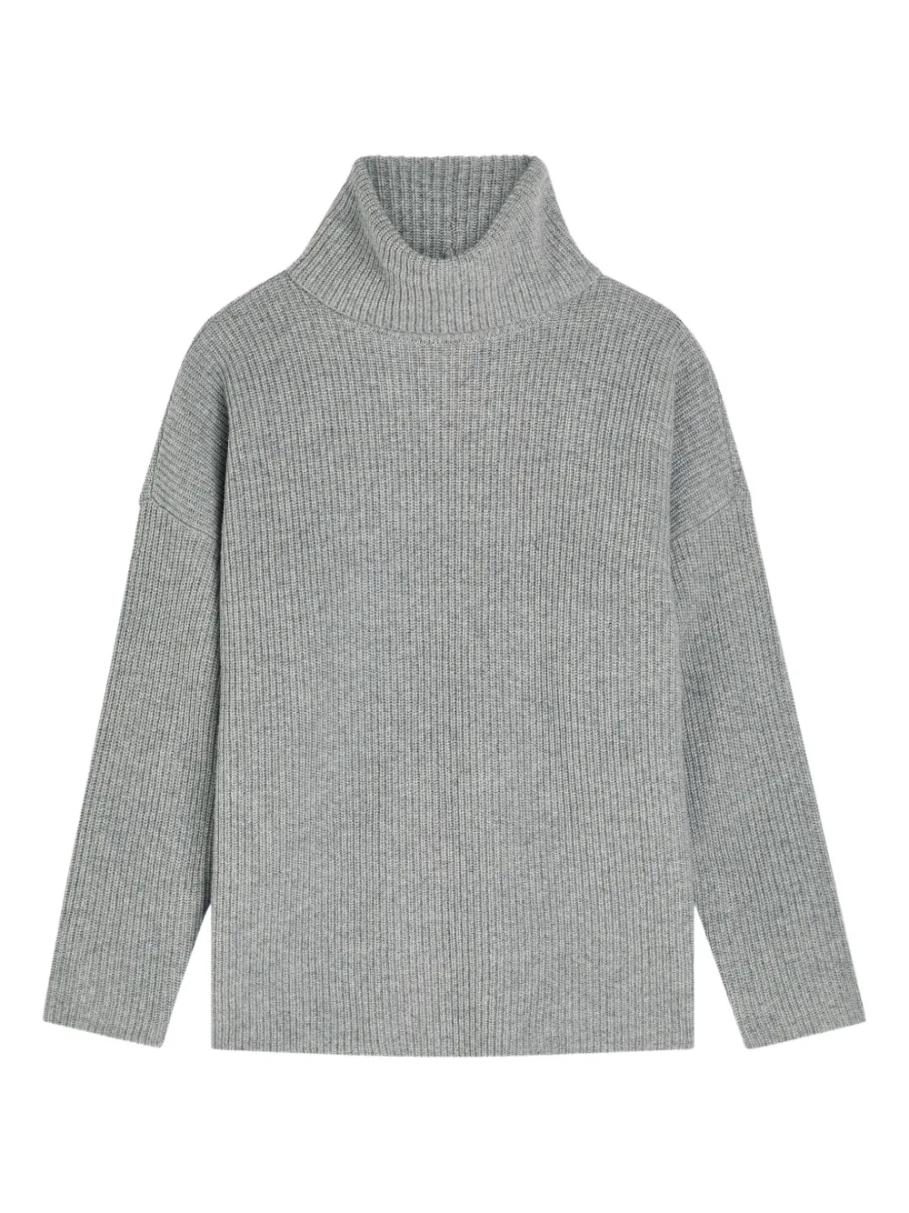 Eileen Fisher Maglione a coste con collo alto - Grigio
