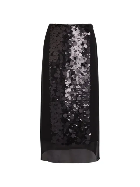 JOSEPH sequin-embellished midi skirt