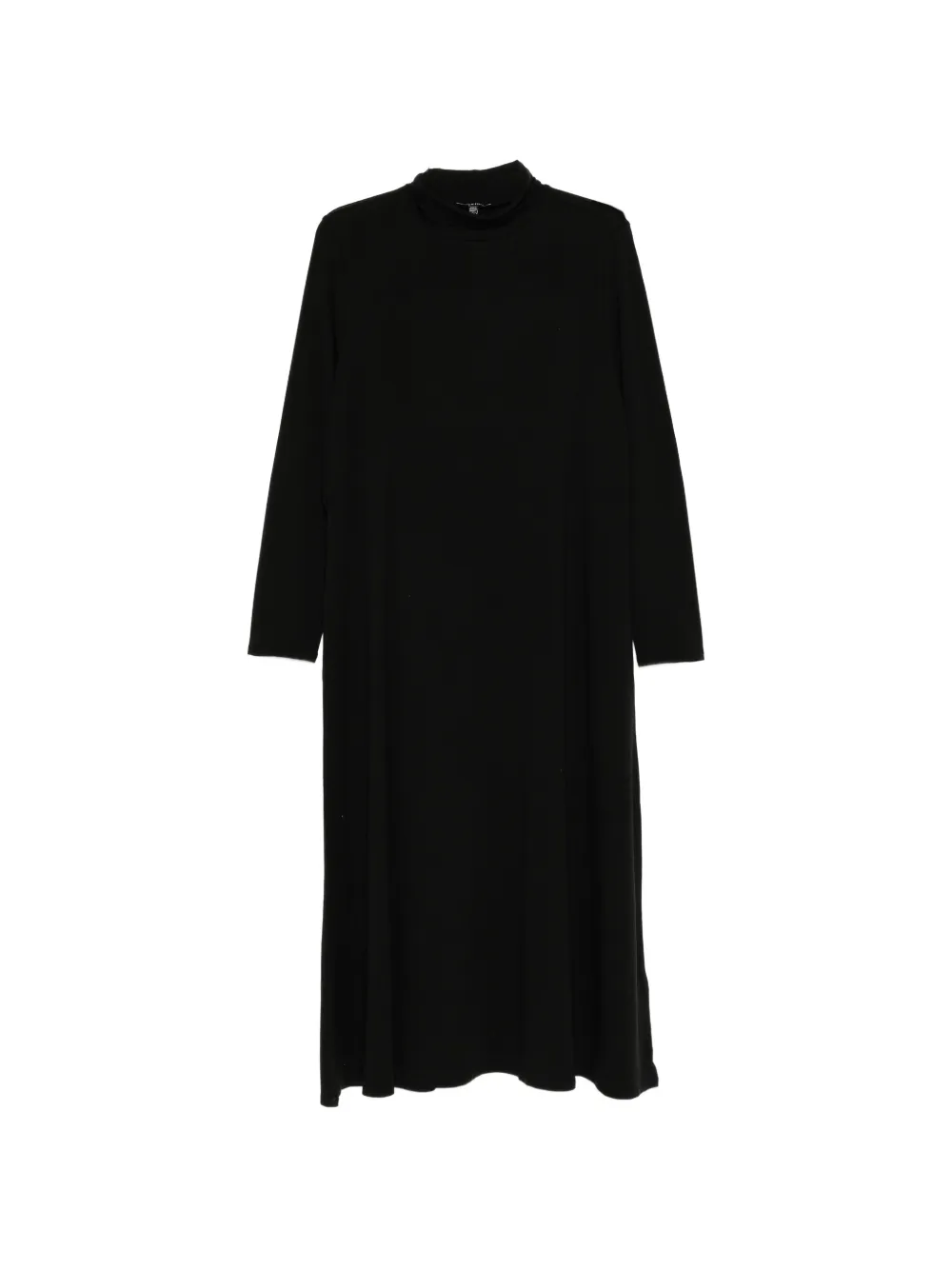 Eileen Fisher Abito midi a maniche lunghe - Nero