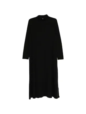 eileen fisher midi dress EILEEN FISHER Organic-Linen Midi Dress