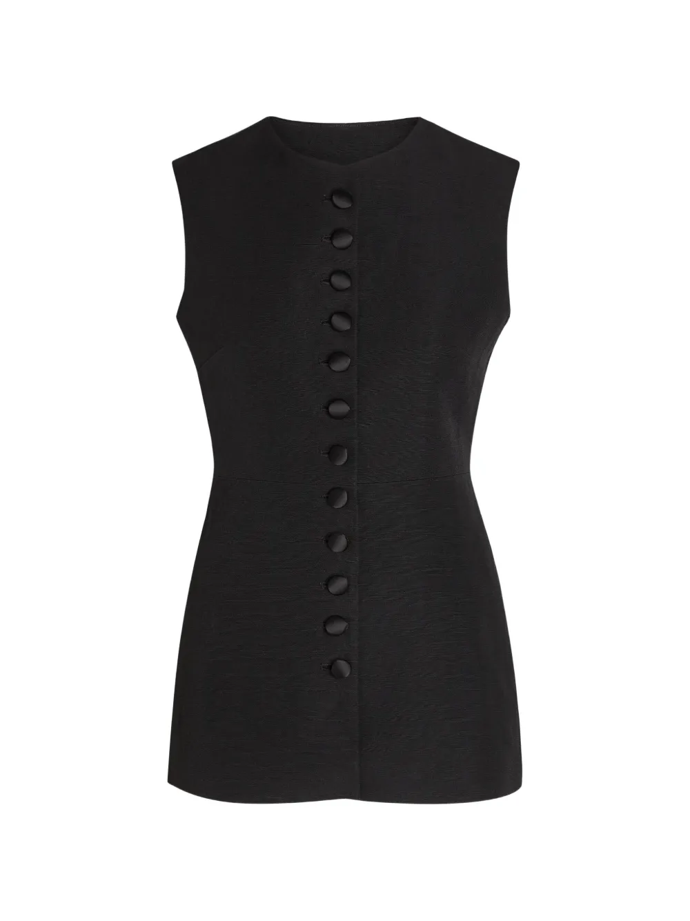 LIBEROWE Jayla button front vest - Nero
