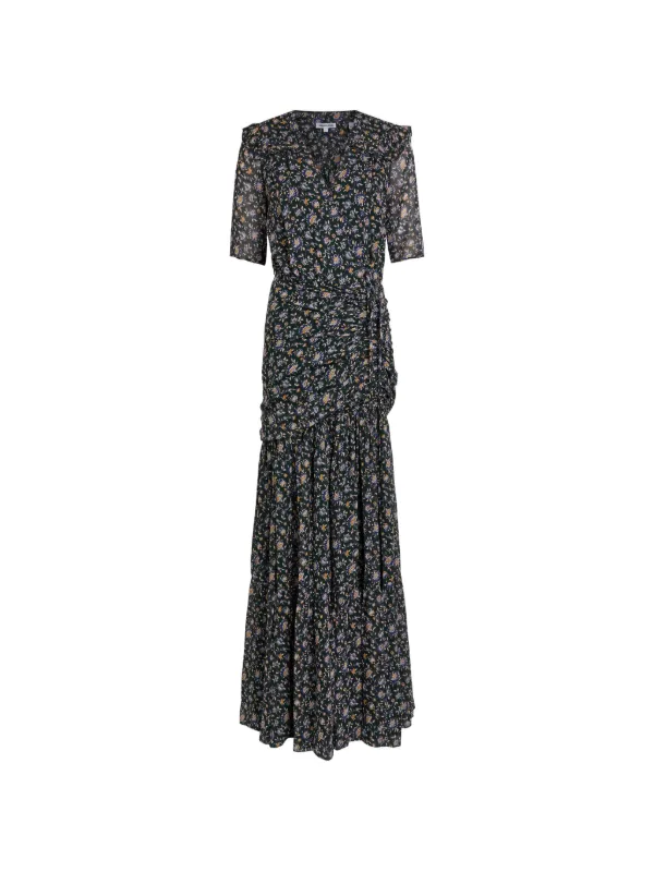 Veronica Beard Mick Silk Dress | Black/Floral | Size 4 | Shopbop Veronica Beard Mick Silk Dress | Black/Floral | Size 4 | Shopbop
