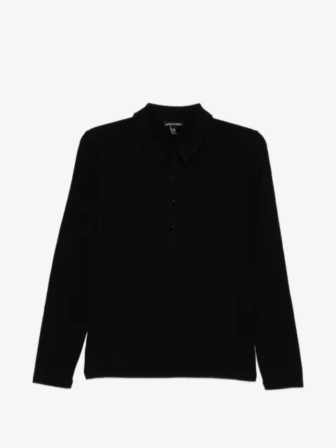 Eileen Fisher button-up polo top