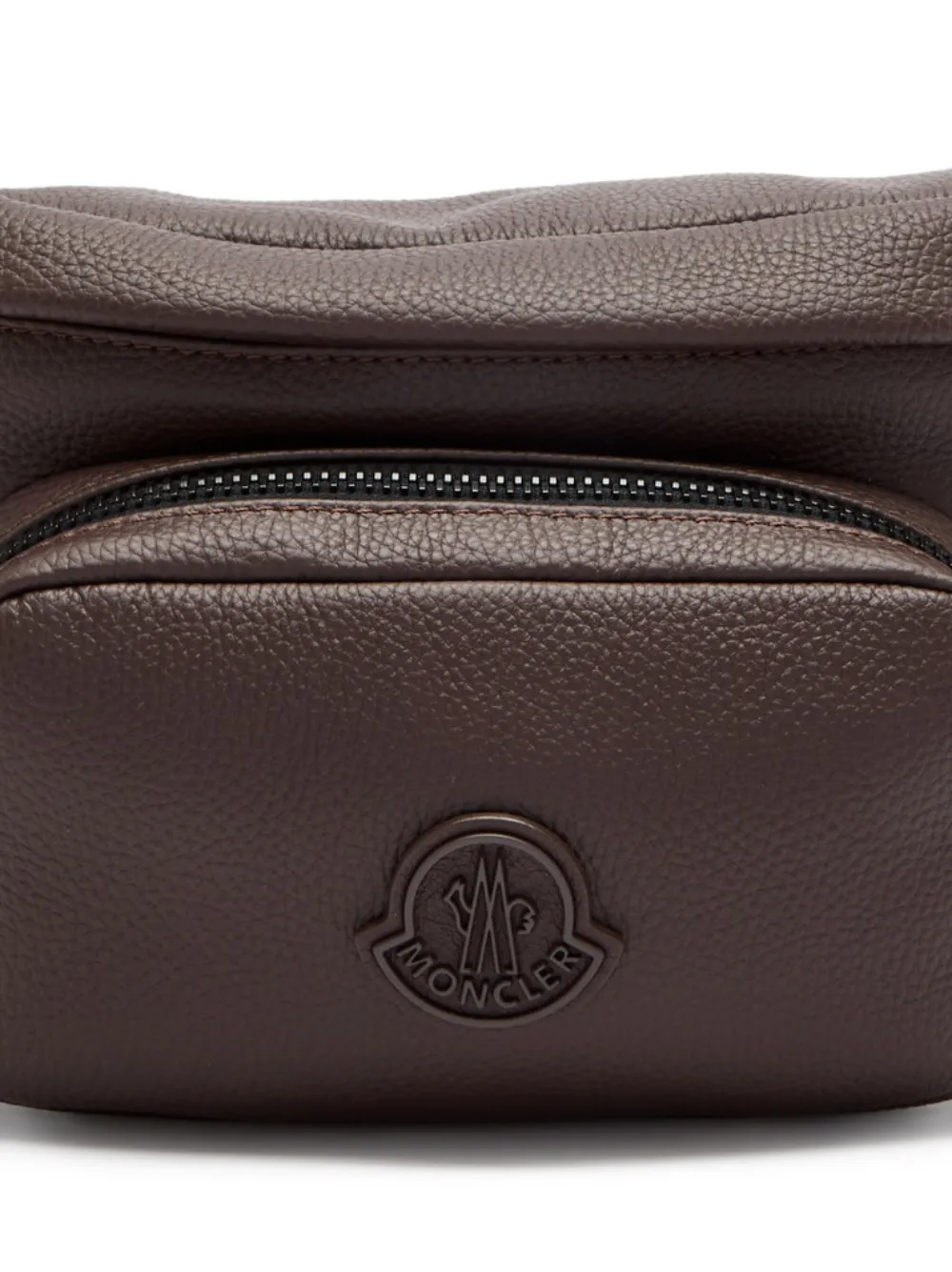 Moncler Heuptas met rits en logopatch - Bruin