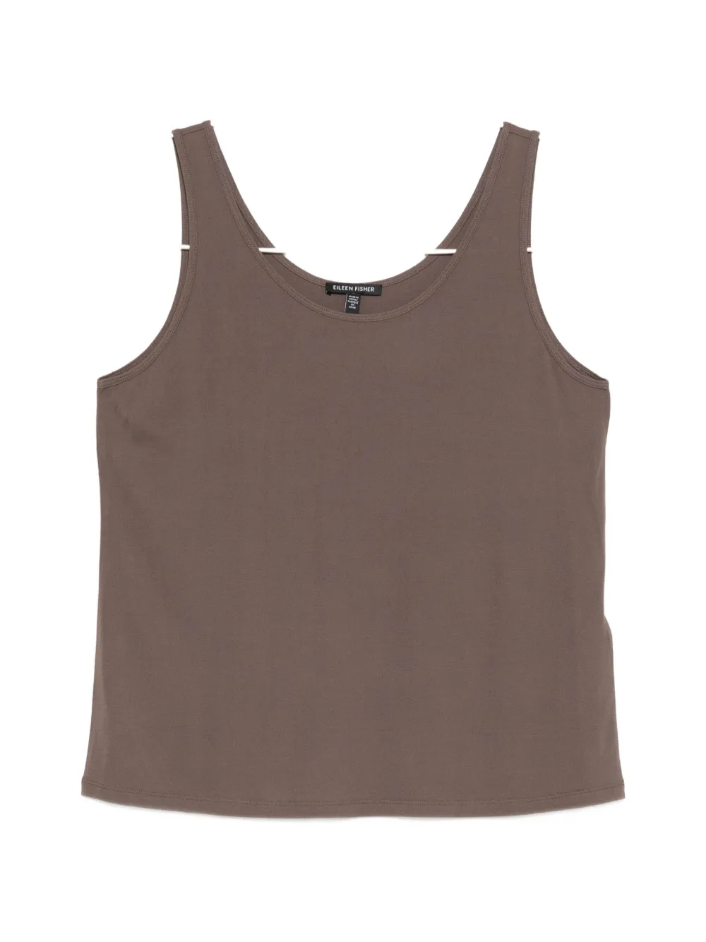 Eileen Fisher Canotta girocollo - Marrone