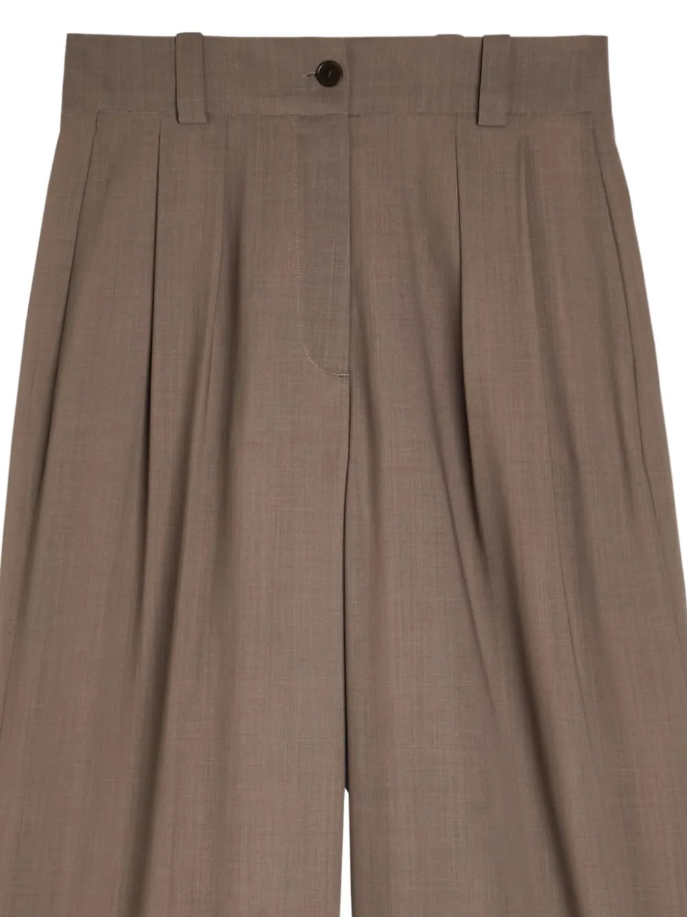 JOSEPH Forest geplooide broek - Bruin