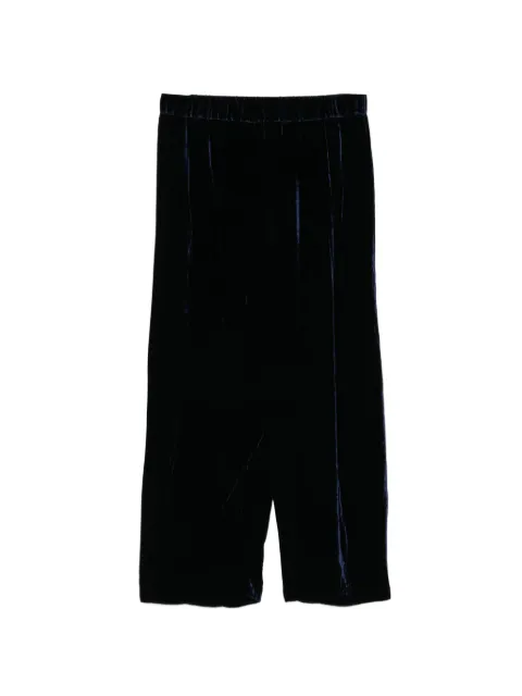 Eileen Fisher pantalon effet velours à taille élastiquée