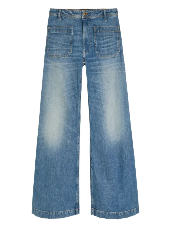 Polo Ralph Lauren ブーツカットデニム Polo Ralph Lauren ブーツカット ジーンズ | ブルー | FARFETCH JP