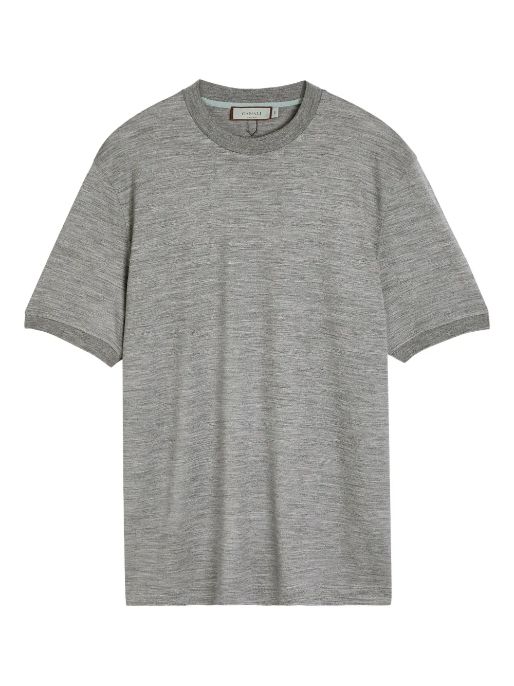 Canali T-shirt in lana - Grigio