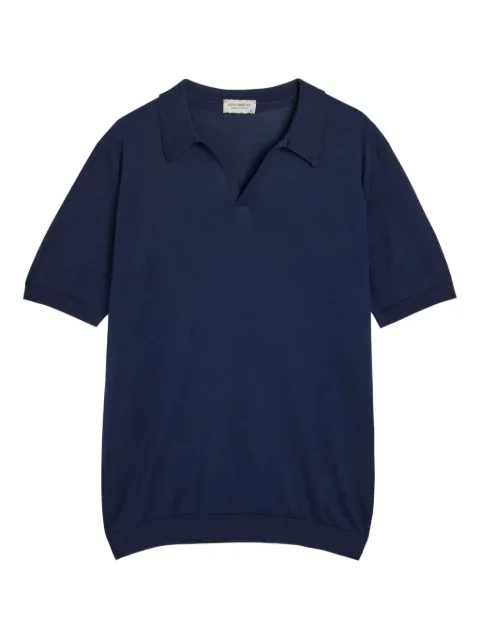 John Smedley playera Noah manga corta con cuello en V
