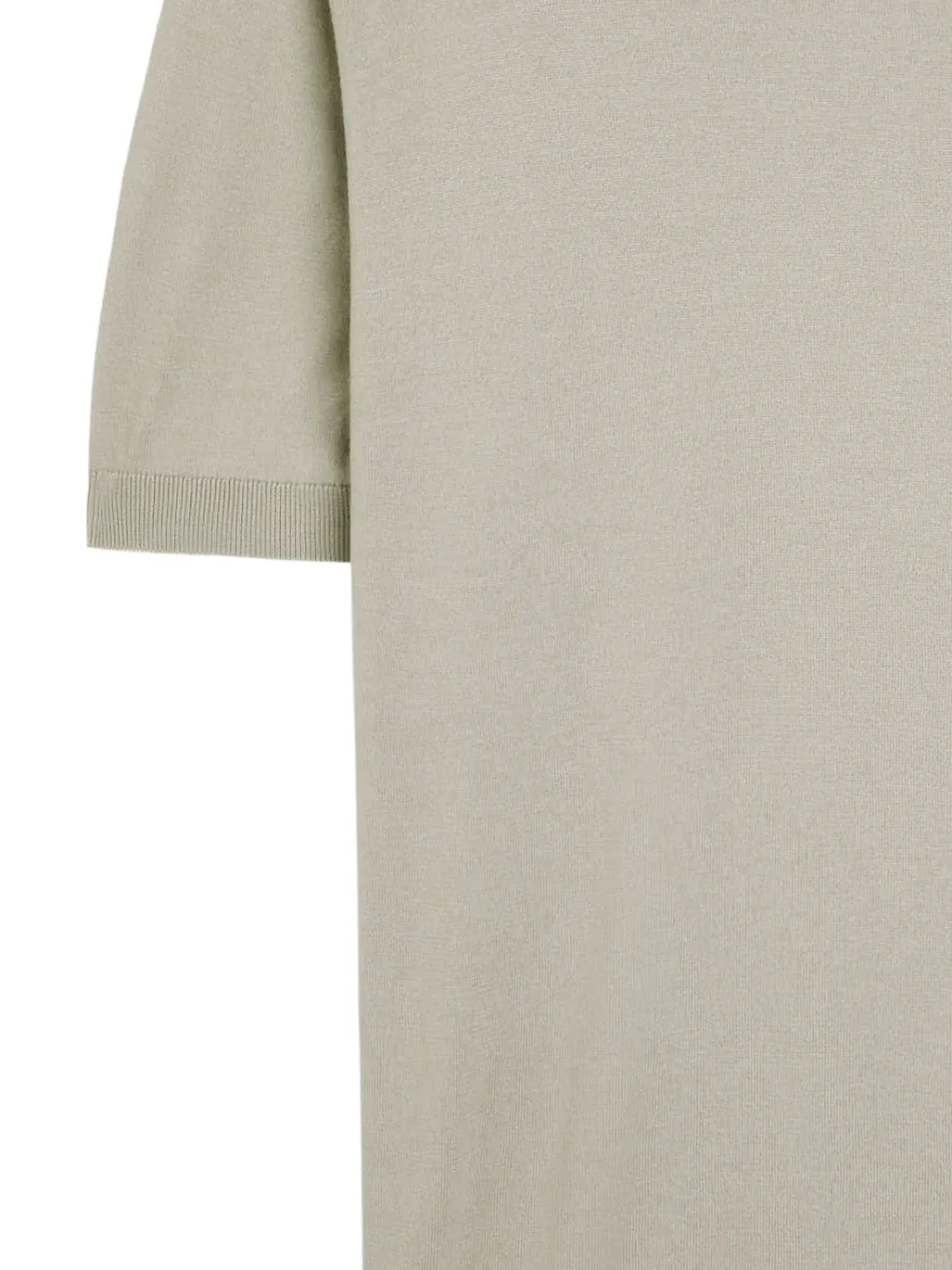 John Smedley T-shirt met korte mouwen - Beige