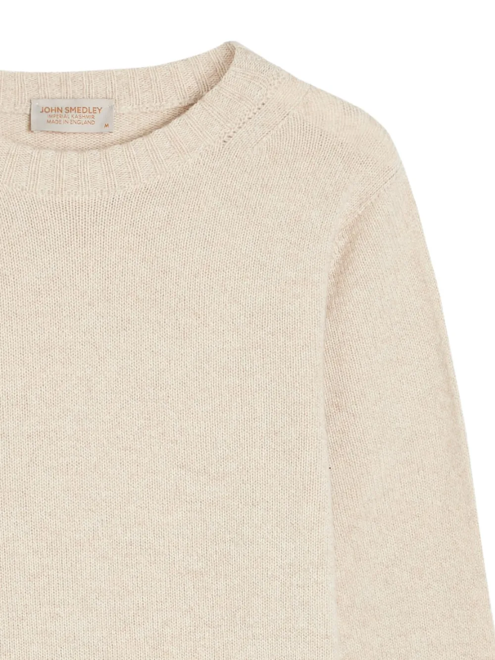 John Smedley Norfolk gebreide trui - Beige