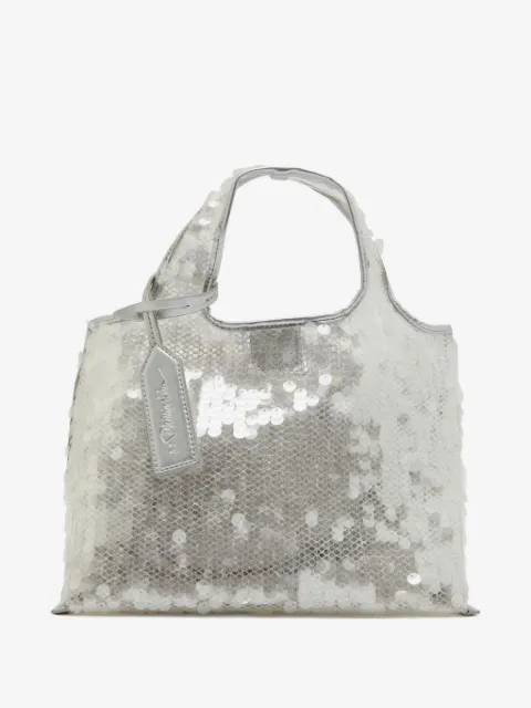 3.1 Phillip Lim mini Market logo-tag tote bag