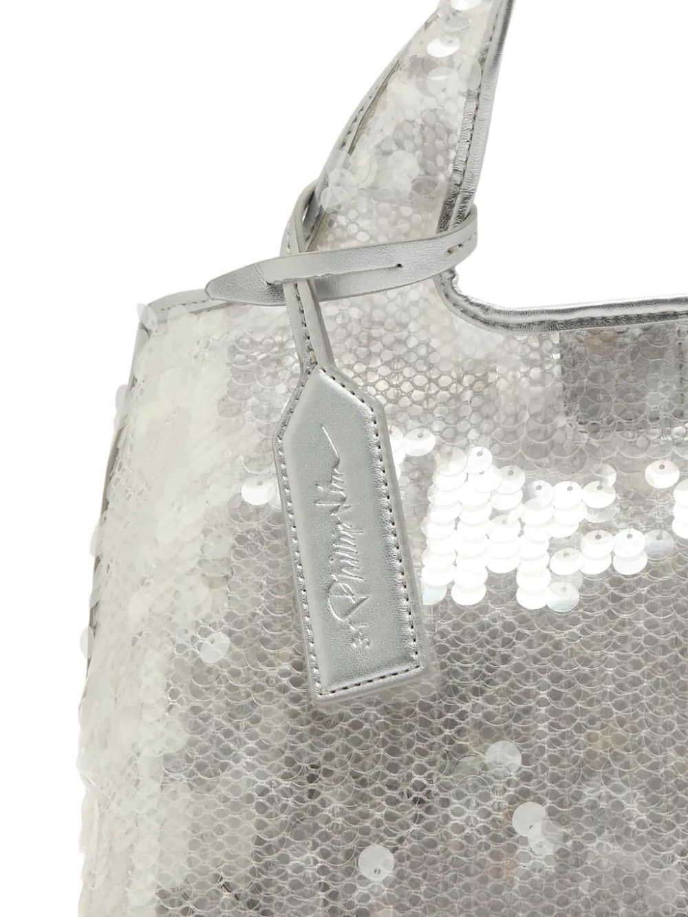 3.1 Phillip Lim Market mini-shopper met logolabel - Grijs