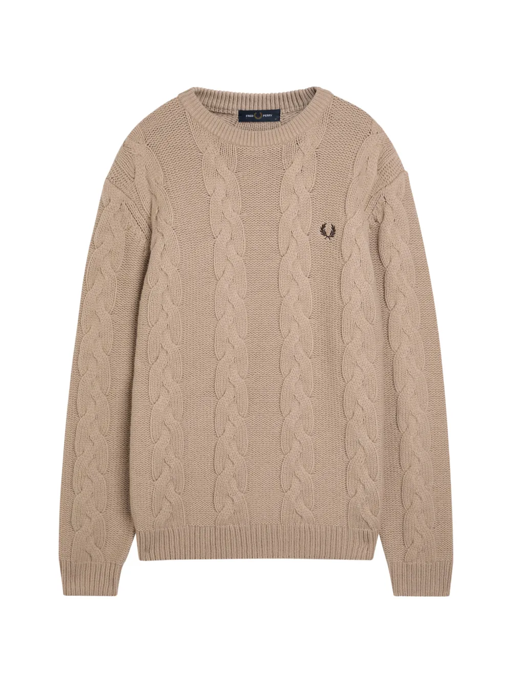 Fred Perry cable knit sweater - Toni neutri