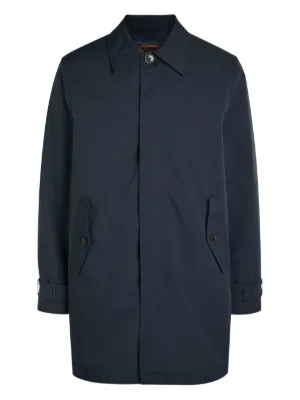 ジャケット・アウター PAUL SMITH High-Neck Urban Wool Coat Paul Smith Wool Coat | Black | FARFETCH ZA