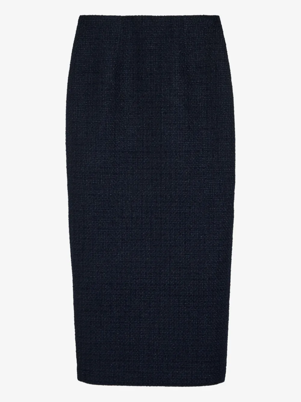 textured pencil skirt