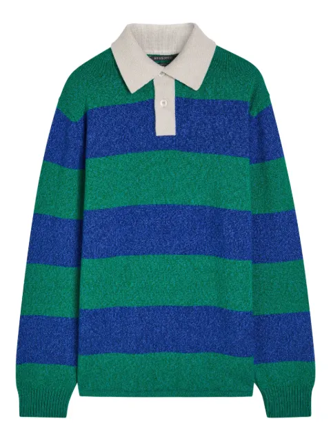 Begg x Co playera tipo polo con motivo de rayas