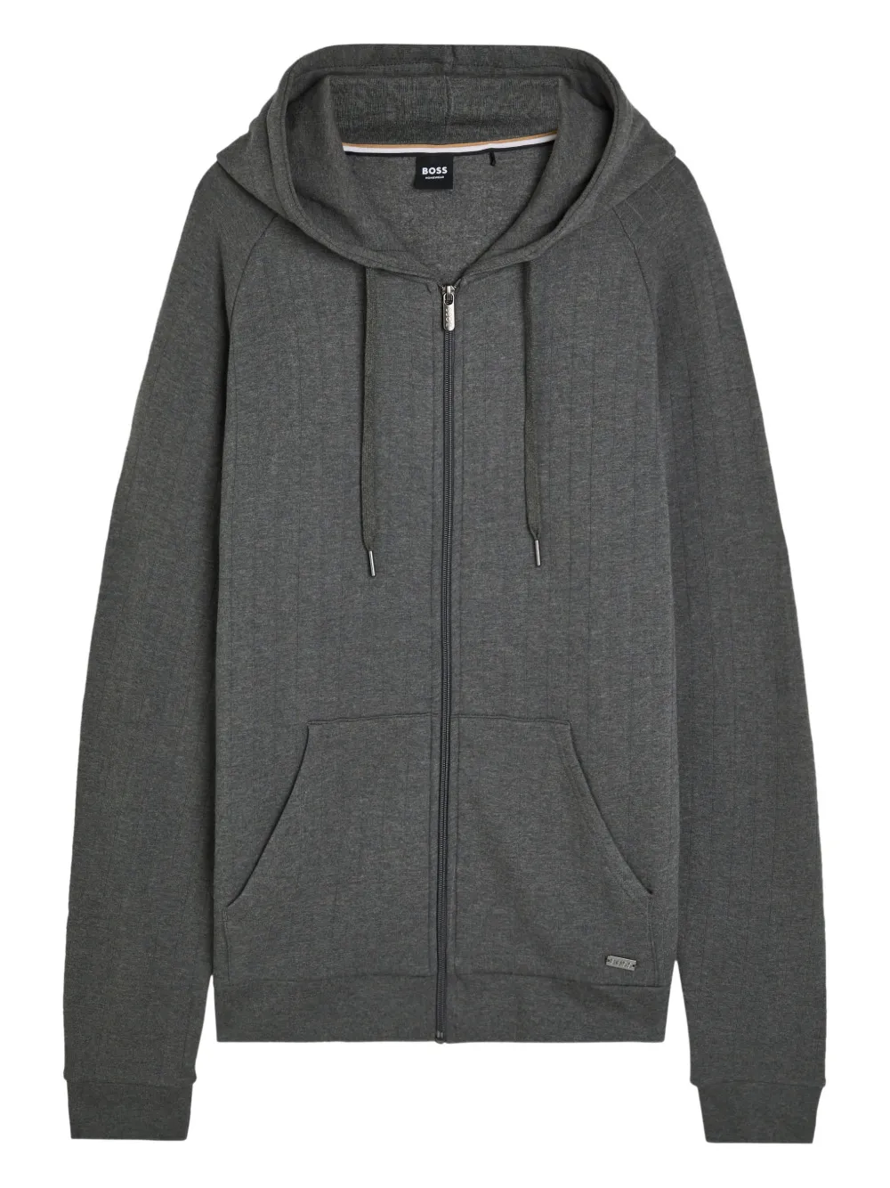 BOSS zip-up hoodie - Grigio