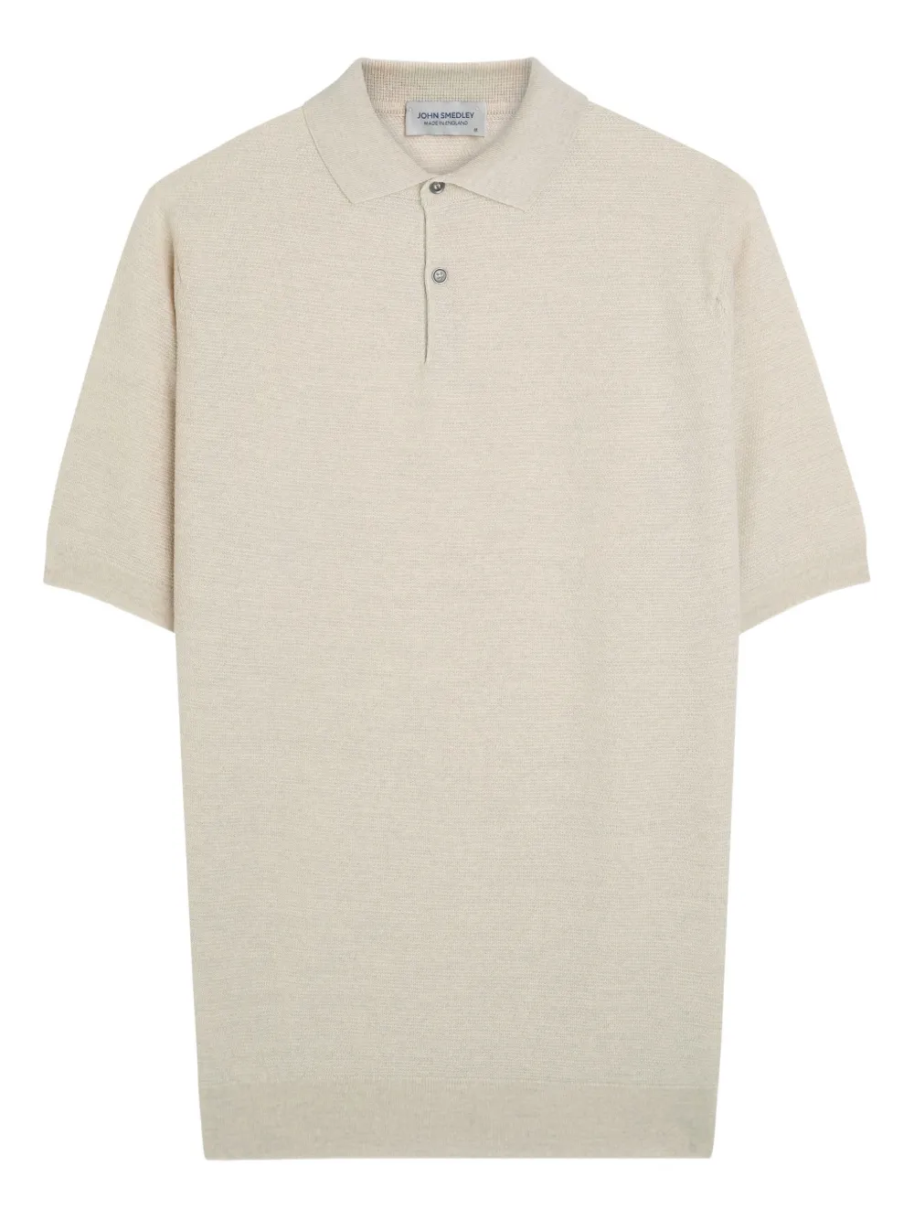 John Smedley Singular knitted polo shirt - Grigio