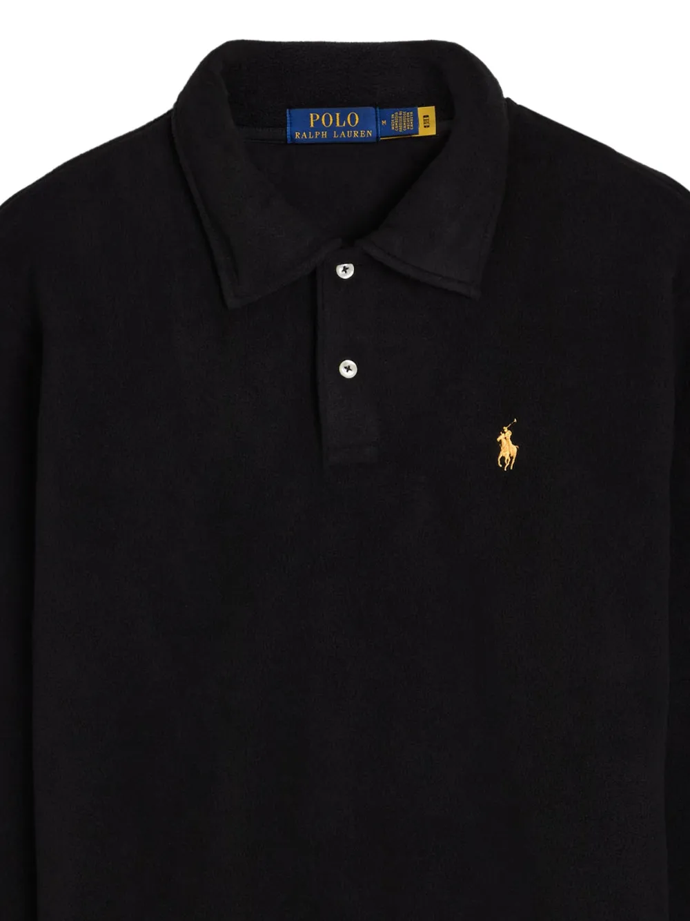 Polo Ralph Lauren Poloshirt met lange mouwen - Zwart