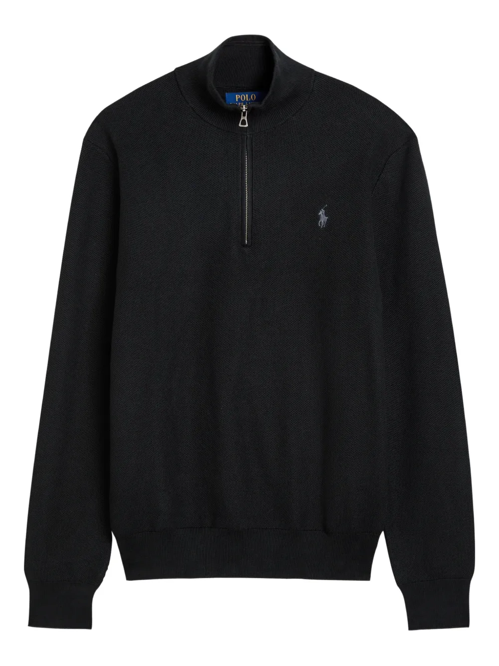 Polo Ralph Lauren Felpa con mezza zip - Nero