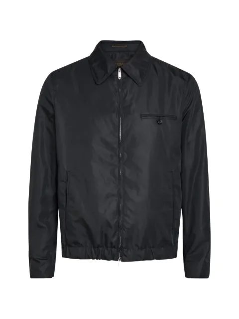 slowear zip-fastening bomber jacket