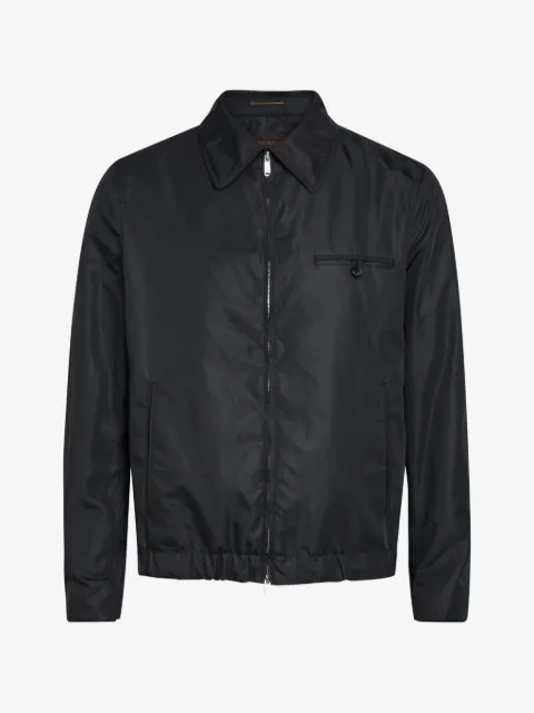slowear zip-fastening bomber jacket