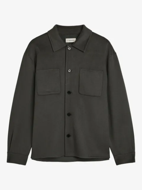 FRAME chest-pocket overshirt