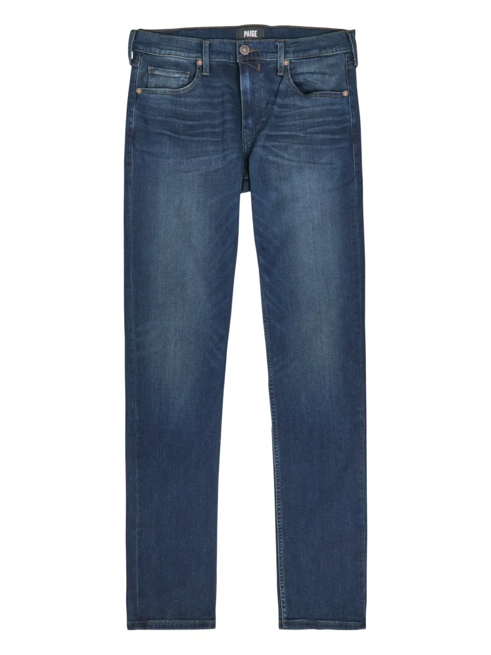 PAIGE Jeans con effetto schiarito - Blu