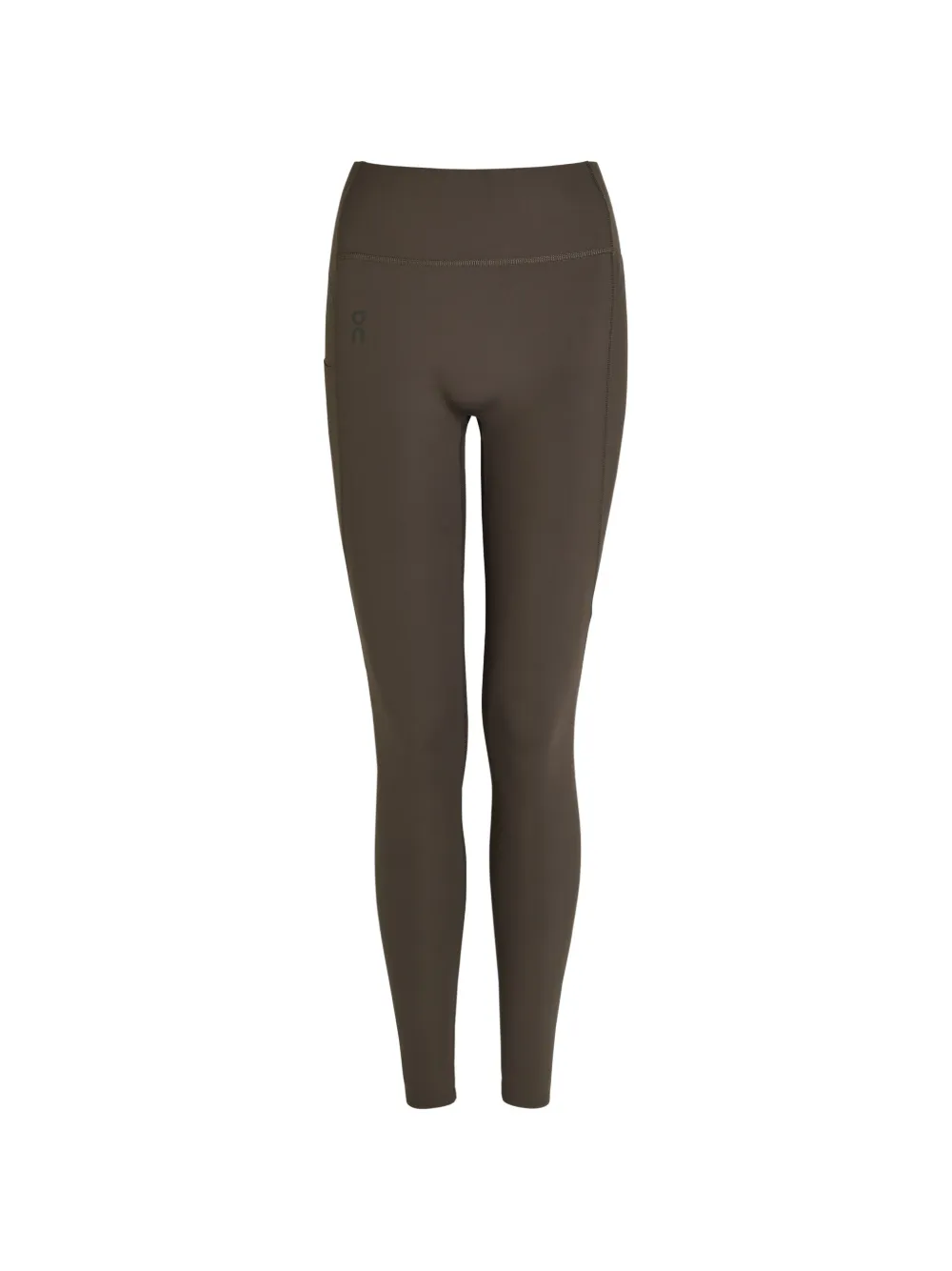 On Running logo-detail leggings - Marrone