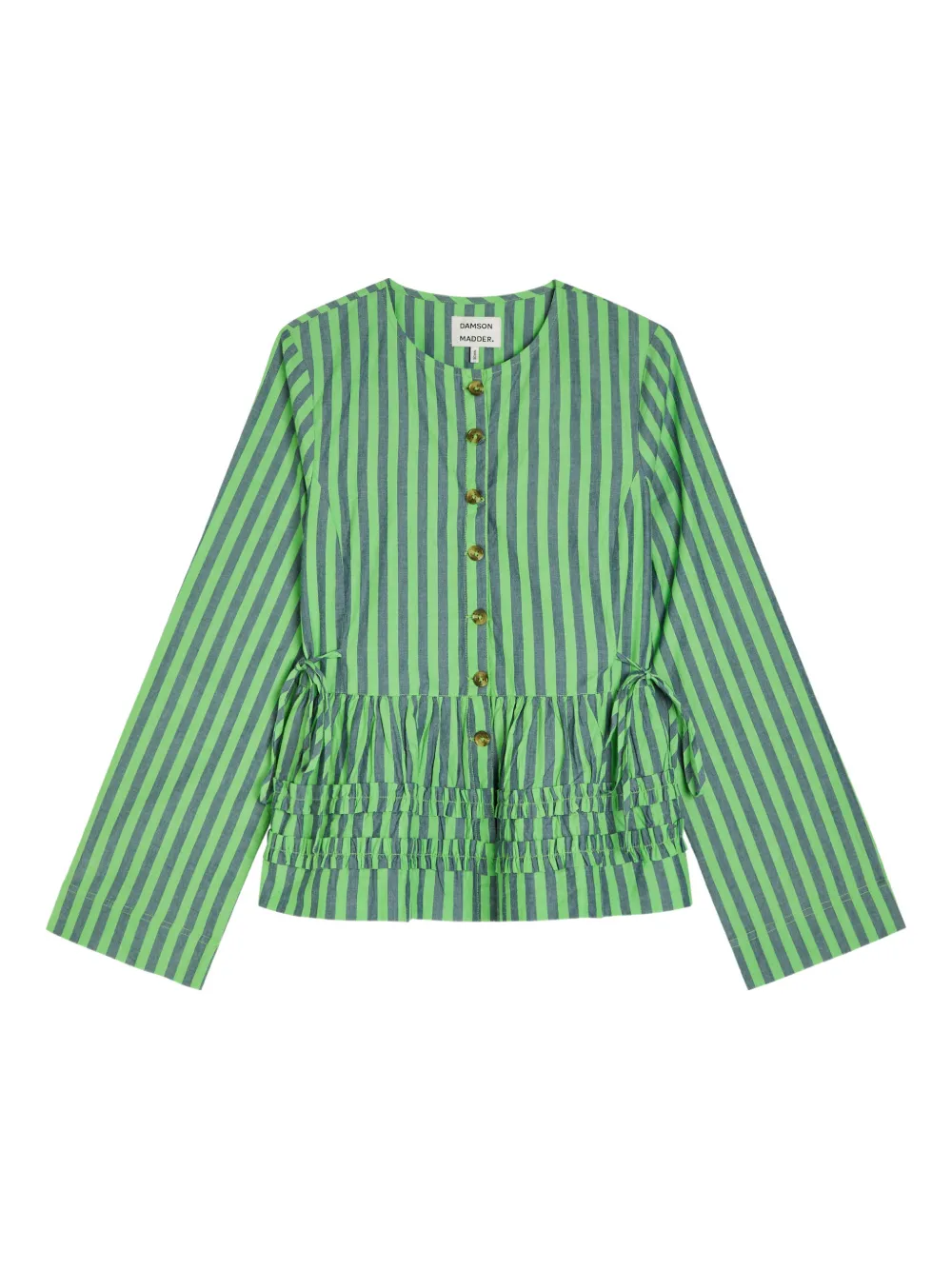 DAMSON MADDER Blusa a righe - Verde