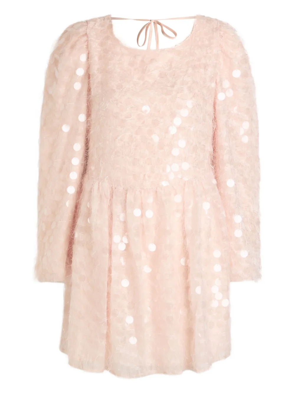 Sister Jane Abito corto Teese con paillettes - Rosa