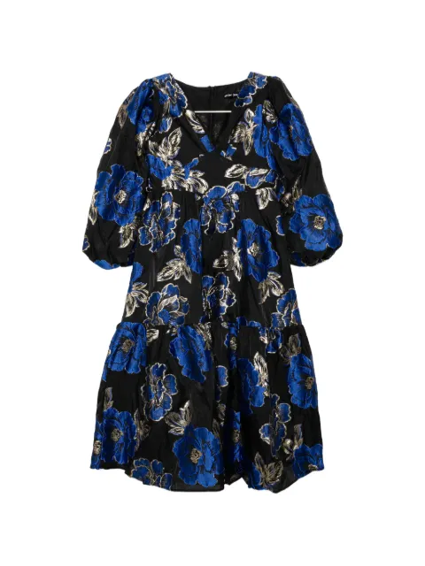 Sister Jane floral-jacquard midi dress