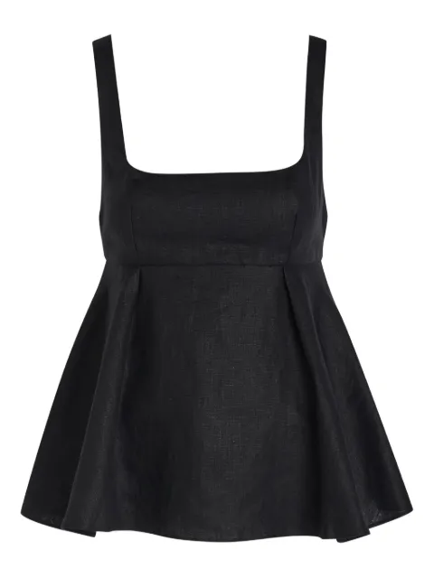 Faithfull the Brand Ellie top met vierkante hals