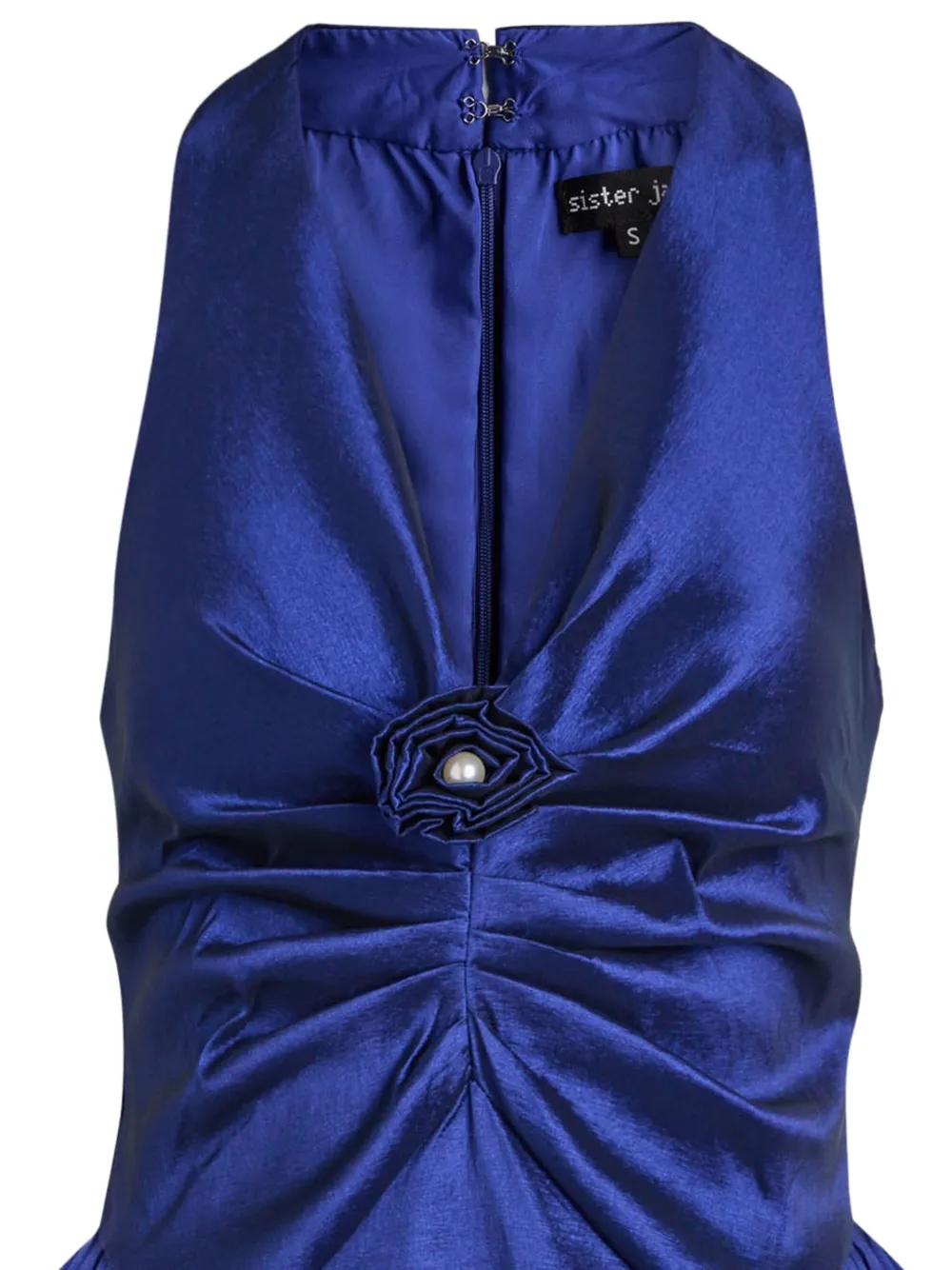  Sister Jane Gathered Mini Dress - Blue 