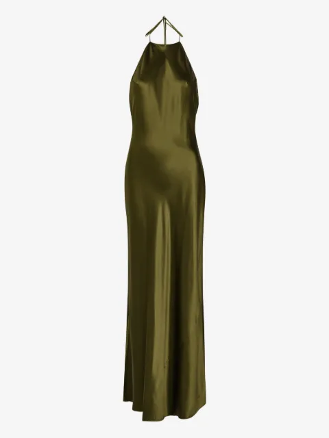 Reformation Jeany halterneck maxi dress