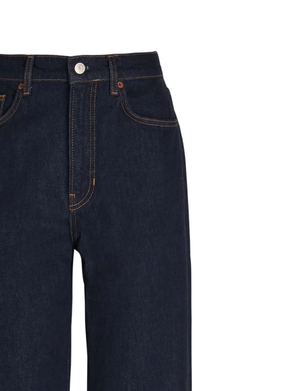 Reformation Straight jeans met vijf zakken - Blauw